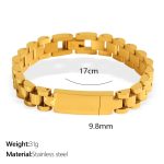 color: SL108 Gold Bracelet