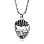 color: Mask + Stainless Steel Chain
