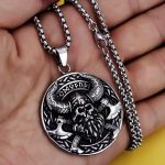 color: Axe & Bull + Steel Chain