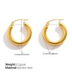 color: EH1336G Gold Earrings