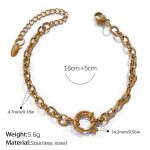 color: SL352G Gold Bracelet