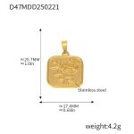 color: D47-Gold Pendant