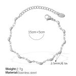 color: SL142S Silver Bracelet