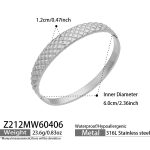 color: Z212-Steel Color Bangle