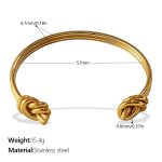 color: SZ274G Gold Bangle