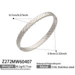 color: Z272-Steel Color Bangle