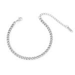 color: B-017 Bracelet Steel Color 4MM