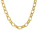 color: 1 Gold Sparkling Oval