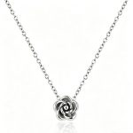 color: Rose Necklace Steel Color