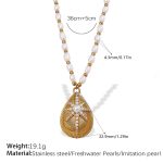 color: XL534WEG Freshwater Pearl Necklace
