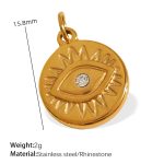 color: PJ49WEG Gold Pendant