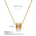 color: TPXL85G Gold Necklace