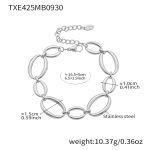 color: TXE425-Steel Color Bracelet 16+5cm