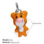 color: PJ639OES Orange Enamel Pendant