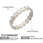 color: Z231-Steel Color Bangle