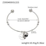 color: Z395-Steel Color Bangle