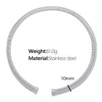color: 10mm Width XL45 Steel Color