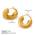 color: EH1300G Gold Earrings