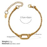 color: SL308G Gold Bracelet