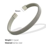 color: SZ119 Silver Bangle
