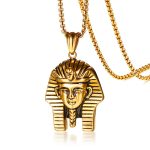 color: Pharaoh Gold + Plated Chain