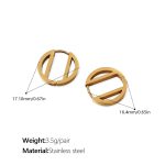 color: EH958G Gold Earrings