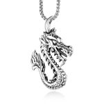 color: Dragon + Stainless Steel Chain