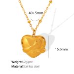 color: XL146 Gold Necklace