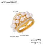color: A063-Gold Ring / size: US 6