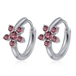 color: MS-783 Small Steel Color Pink Purple Rhinestone