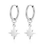 color: Steel Color Star Ear Cuff MS-693