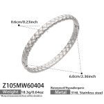 color: Z105-Steel Color Bangle