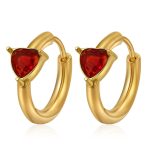 color: MS-759 Gold Red Rhinestone