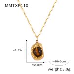 color: MMTXP110-Gold Necklace