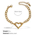 color: SL216G Gold Bracelet