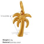 color: PJ911GS Small Gold Pendant