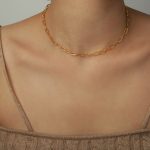 color: P1896-Gold Necklace 36+5cm