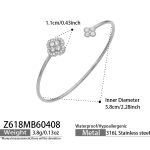 color: Z618-Steel Color Bangle