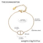 color: TXE331-Gold Bracelet 16+5cm