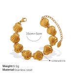 color: SL457G Gold Bracelet