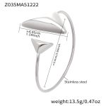 color: Z035-Steel Color Bangle