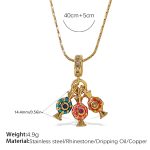 color: PJ839G-XL561G0.8MM Hammered Square Chain