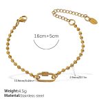 color: SL274G Gold Bracelet