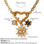 color: XL494G1 Gold Necklace