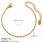 color: SL387G Gold Bracelet