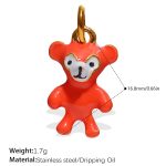 color: PJ636ORG Orange Red Pendant
