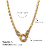color: XL729G Gold Necklace