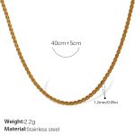 color: XL562G1.2MM Flat S Chain