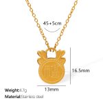 color: XL348G Gold Necklace