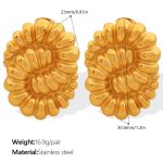 color: EH426G Gold Drop Earrings
